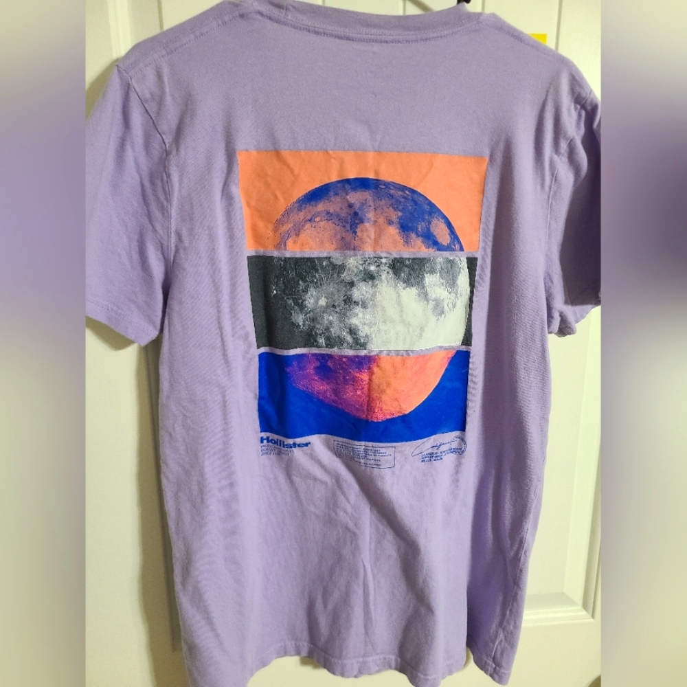 Hollister Moon Graphic Tee, Men's M